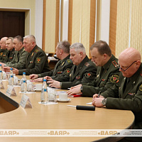 Официальный визит в Республику Беларусь узбекской военной делегации (видео)