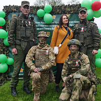 День Победы вместе с белорусскими военными 