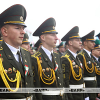 Торжественный ритуал чествования государственных символов Республики Беларусь
