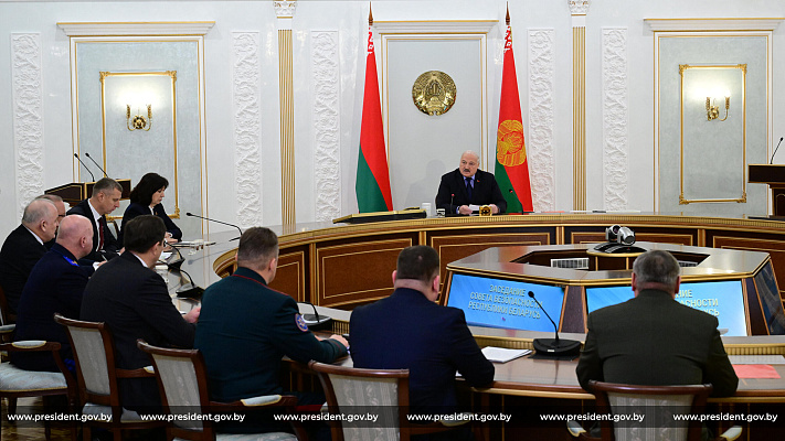 Заседание Совета безопасности Республики Беларусь