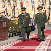 Official visit of the Defence Minister of the Kyrgyz Republic to Belarus 