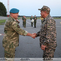 В Республику Беларусь прибыли представители Вооруженных Сил Республики Казахстан