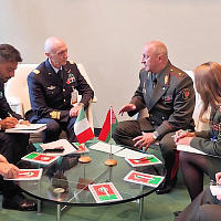 Беларусь и Италия обсудили сотрудничество в сфере миротворчества.