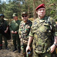 В рамках военного международного сотрудничества