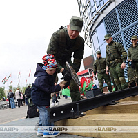 День Победы вместе с белорусскими военными 