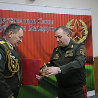 В Министерстве обороны проводили в запас генерал-майора Игоря Голуба