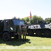 Военно-тематические площадки, посвящённые празднованию Дня Независимости Республики Беларусь 