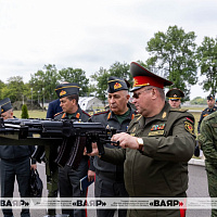Военная делегация из Азербайджанской Республики посетила воинские части Вооружённых Сил Республики Беларусь