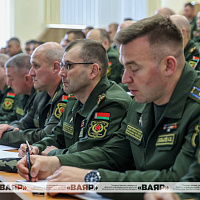 Генерал-майор Павел Муравейко провёл лекцию на факультете Генерального штаба Вооружённых Сил