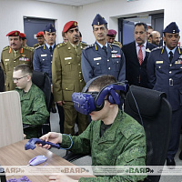 Працягваецца візіт у Рэспубліку Беларусь прадстаўнікоў ваеннай дэлегацыі з Султаната Аман