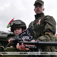 День Победы вместе с белорусскими военными 