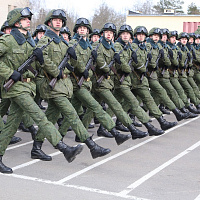 Продолжается подготовка к параду (видео)