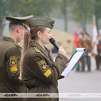 IX Республиканский смотр-конкурс по строевой подготовке среди кадет и суворовцев на переходящий приз Министра обороны