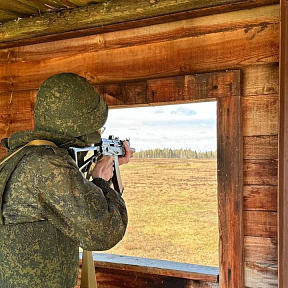 Занятия по огневой подготовке с военнослужащими 65 автбр