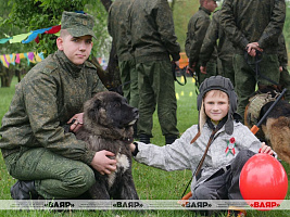 День Победы вместе с белорусскими военными 