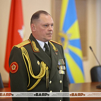 Министр обороны Беларуси представил личному составу офицеров, назначенных на новые должности
