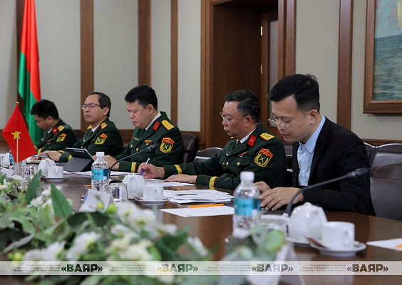 Обсуждены вопросы информационного сотрудничества в военной сфере между Беларусью и Вьетнамом