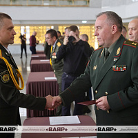 Очередной выпуск офицеров факультета Генерального штаба Вооружённых Сил Военной академии Беларуси