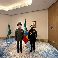 Commander of the Air Force and Air Defence Major General Andrei Lukyanovich Visits the Capital of Ethiopia