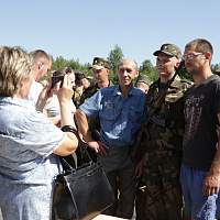 Военнослужащие нового пополнения принесли Военную присягу