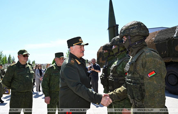 Посещение Президентом ракетной бригады Вооруженных Сил в Осиповичском районе (дополняется)