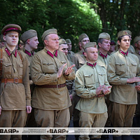 Открытие 13-го международного слёта реконструкторов в Бресте