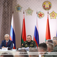 В Минске состоялось заседание совместной Коллегии министерств обороны Республики Беларусь и Российской Федерации 