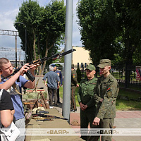 У Баранавічах урачыста сустрэлі маштабную акцыю «Адзінства ў памяці. Сіла ў подзвігу!» 