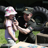 Военно-тематические площадки, посвящённые празднованию Дня Независимости Республики Беларусь 