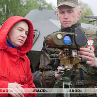 День Победы вместе с белорусскими военными 