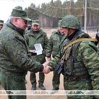 В Витебской области проходит командно-штабное учение с территориальными войсками Поставского района