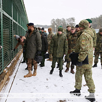 Foreign Military Attachés from 21 Countries Visited Border Guard Facilities on the Border with Lithuania