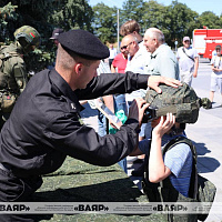 Военно-тематические площадки, посвящённые празднованию Дня Независимости Республики Беларусь 