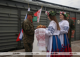 В Беларусь прибыл первый эшелон с российскими военнослужащими для участия в ССУ «Запад-2025»