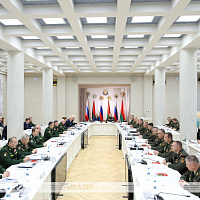 В Минске состоялось заседание совместной Коллегии министерств обороны Республики Беларусь и Российской Федерации 