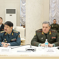 The main points from the statements made by the Chief of the International Military Cooperation Department, Major General Valery Revenka, at the briefing