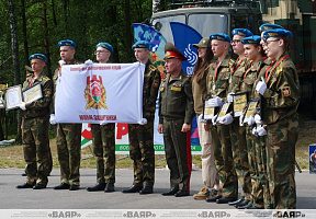 Адбылася цырымонія закрыцця рэспубліканскага фіналу ваенна-патрыятычнай гульні «Арляня»