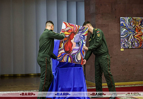 В Центральном Доме офицеров состоялось открытие выставки «Мова любовi. Служение»
