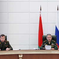 Заседание совместной коллегии министерств обороны Беларуси и России состоялось в Москве (видео)