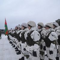 Бронетранспортеры БТР-82А пополнили гвардейский строй (видео)