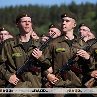 Принятие Военной присяги новым пополнением