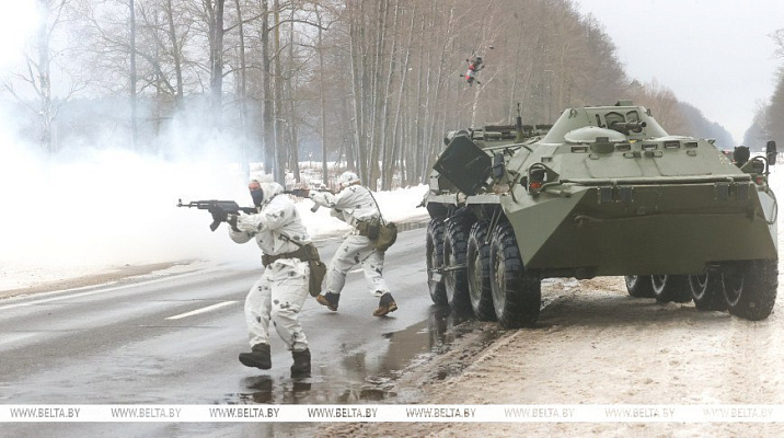 Масштабная проверка боевой готовности Вооружённых Сил, проводимая по поручению Президента Беларуси, продолжается