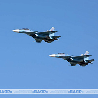 На один из аэродромов ВВС и войск ПВО прибыла очередная партия самолётов Су-30СМ2