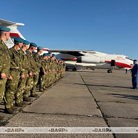Военнослужащие Беларуси убыли в Китай для участия в совместном учении «Стремительный орел – 2026»