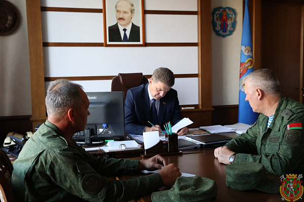 Второй этап комплексной проверки органов управления территориальной обороны города Минска (видео)