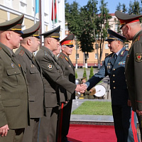 В рамках международного военного сотрудничества (видео)