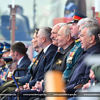 Александр Лукашенко в Москве принял участие в торжествах в честь Дня Победы
