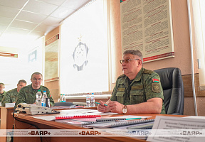 Генерал-майор Павел Муравейко проинспектировал одну из воинских частей инженерных войск