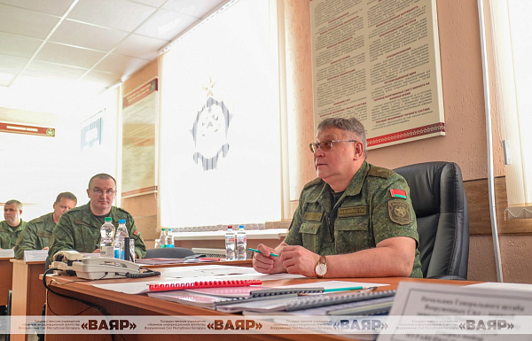 Генерал-майор Павел Муравейко проинспектировал одну из воинских частей инженерных войск