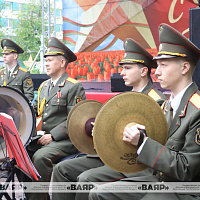 День Победы вместе с белорусскими военными 